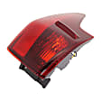 Driver and Passenger Side, Outer Halogen Tail Light, With bulb(s), OE Replacement