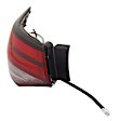 Driver and Passenger Side, Inner and Outer Halogen Tail Light, With bulb(s), OE Replacement