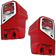 2017-2023 Nissan Titan - Driver and Passenger Side Halogen Tail Light, With bulb(s), OE Replacement
