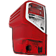 2017-2023 Nissan Titan - Driver and Passenger Side Halogen Tail Light, With bulb(s), OE Replacement