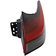 Driver and Passenger Side, Outer LED Tail Light, With bulb(s), OE Replacement