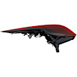 Driver and Passenger Side, Outer LED Tail Light, With bulb(s), OE Replacement
