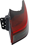 Driver and Passenger Side, Outer LED Tail Light, With bulb(s), OE Replacement, CAPA Certified
