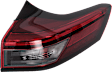 Driver and Passenger Side, Outer LED Tail Light, With bulb(s), OE Replacement, CAPA Certified