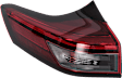 Driver and Passenger Side, Outer LED Tail Light, With bulb(s), OE Replacement, CAPA Certified