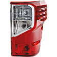 2019 Nissan Titan XD - Driver and Passenger Side Halogen/LED Tail Light, With bulb(s), For Models Without Utility Package, OE Replacement