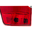 2019 Nissan Titan XD - Driver and Passenger Side Halogen/LED Tail Light, With bulb(s), For Models Without Utility Package, OE Replacement