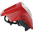 2019 Nissan Titan XD - Driver and Passenger Side Halogen/LED Tail Light, With bulb(s), For Models Without Utility Package, OE Replacement