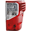 2016-2023 Nissan Titan XD - Driver and Passenger Side Halogen/LED Combo Tail Light, With bulb(s), OE Replacement, CAPA Certified