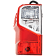 2019 Nissan Titan PRO-4X - Driver and Passenger Side LED Tail Light, With bulb(s),  For Models With Rear Outlet, OE Replacement, Extended Cab Pickup