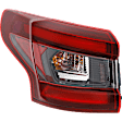 Driver and Passenger Side, Outer Halogen Tail Light, With bulb(s), OE Replacement