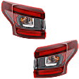 Driver and Passenger Side, Outer Halogen Tail Light, With bulb(s), OE Replacement, CAPA Certified