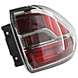 Driver and Passenger Side, Outer Halogen Tail Light, With bulb(s), OE Replacement