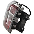 Driver and Passenger Side, Outer Halogen Tail Light, With bulb(s), OE Replacement