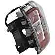 Driver and Passenger Side, Outer Halogen Tail Light, With bulb(s), OE Replacement