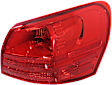 Passenger Side, Inner and Outer Halogen Tail Light, With bulb(s), OE Replacement