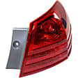 Driver and Passenger Side, Inner and Outer Halogen Tail Light, With bulb(s), OE Replacement, CAPA Certified