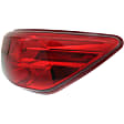 Driver and Passenger Side, Inner and Outer Halogen Tail Light, With bulb(s), OE Replacement