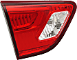 Driver and Passenger Side, Inner Tail Lights, with Bulbs, Halogen, Mounts on Liftgate