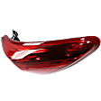 Passenger Side, Inner and Outer Halogen Tail Light, With bulb(s), OE Replacement, CAPA Certified