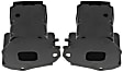 Rear, Driver and Passenger Side Bumper Brackets