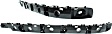 Rear, Driver and Passenger Side, Outer Bumper Brackets