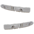 Rear, Driver and Passenger Side Bumper Brackets