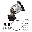 Front, Driver and Passenger Side Catalytic Converters, Federal EPA Standard, 46-State Legal (Cannot ship to CA, CO, NY or ME)