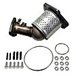 Front, Driver and Passenger Side Catalytic Converters, Federal EPA Standard, 46-State Legal (Cannot ship to CA, CO, NY or ME)