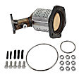 Front, Driver and Passenger Side Catalytic Converters, Federal EPA Standard, 46-State Legal (Cannot ship to CA, CO, NY or ME)