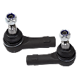 Front, Driver and Passenger Side, Outer Tie Rod Ends