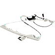 2005 Pontiac Aztek - Rear, Driver and Passenger Side Power Window Regulator, With Motor