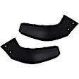 Front, Driver and Passenger Side Bumper End, Primed Plastic CAPA Certified