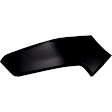 Front, Driver and Passenger Side, Upper Bumper End, Primed Plastic CAPA Certified