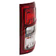 Driver and Passenger Side Halogen Tail Light, With bulb(s), OE Replacement