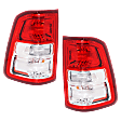 Driver and Passenger Side Halogen Tail Light, With bulb(s), OE Replacement