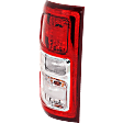Driver and Passenger Side Halogen Tail Light, With bulb(s), OE Replacement