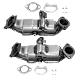 2021 Ram ProMaster 3500 - Driver and Passenger Side Catalytic Converter, 3.6L 6Cyl, Federal EPA Standard, 46-State Legal (Cannot ship to CA, CO, NY or ME), Direct Replacement Series