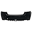 Front and Rear Primed Bumper Cover