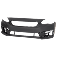 Sedan Front and Rear Primed Bumper Cover 2.0L, 4Cyl