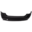 Sedan Front and Rear Primed Bumper Cover 2.0L, 4Cyl