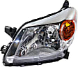 2011 Scion xD - Driver and Passenger Side Halogen Headlight, Without bulb(s), OE Replacement, CAPA Certified
