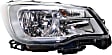 Driver and Passenger Side Halogen Headlight, With bulb(s), OE Replacement