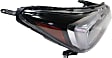 Driver and Passenger Side Halogen Headlight, With bulb(s), OE Replacement, CAPA Certified