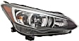 Driver and Passenger Side Headlights, with Bulb(s), Halogen