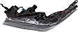 Driver and Passenger Side Headlights, with Bulb(s), Halogen