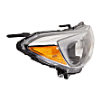 Driver and Passenger Side Halogen Headlight, With bulb(s), OE Replacement