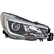 Driver and Passenger Side Halogen Headlight, With bulb(s), OE Replacement