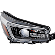 Driver and Passenger Side LED Headlight, With bulb(s), OE Replacement