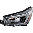 Driver and Passenger Side LED Headlight, With bulb(s), OE Replacement